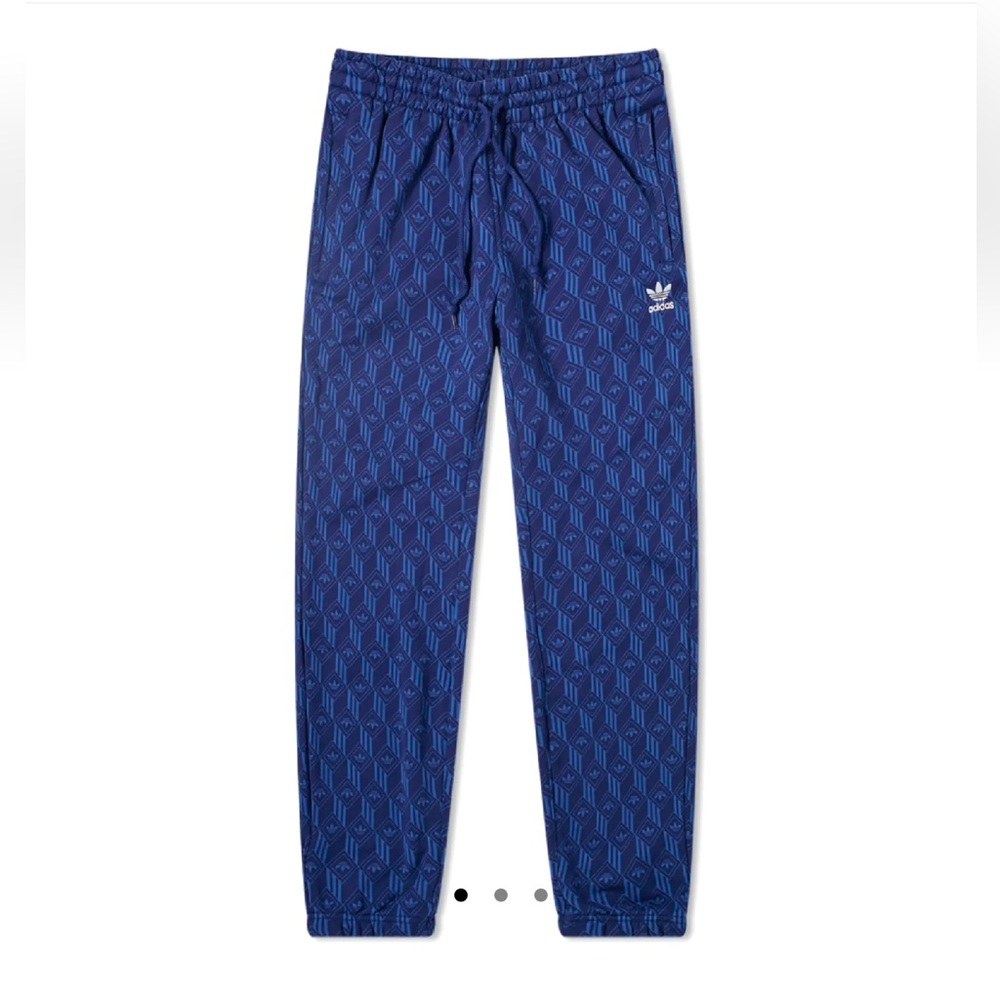 ADIDAS Originals Monogram Track Pants - Night Marine - Men’s Large - Like New - Picture 3 of 9